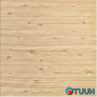 Self-adhesive 3D panel wood light beige 700x700x4mm SW-00001376