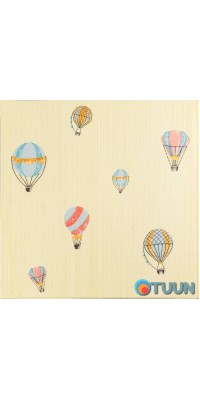3D wall panel 700*700*4mm balloons textured texture (D) SW-00001972