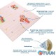 3D wall panel 700*700*4mm bears on a pink background (D) SW-00001974