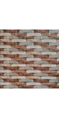 Decorative 3D panel self-adhesive brick Brown Sandstone 700x770x4mm (340) SW-00000531