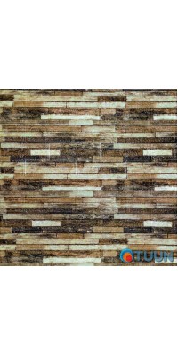 Self-adhesive decorative 3D panel under a brick mix 700x770x6mm (343) SW-00000890