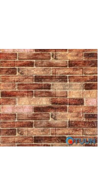 Self-adhesive decorative 3D panel for brown brick Ekaterinoslav 700x770x5mm (179) SW-00000248
