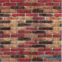 Самоклеющаяся декоративная 3D панель под бежево-коричневый кирпич екатеринослав 700x770x5мм (047) SW-00000026 Самоклеющаяся декоративная 3D панель под бежево-коричневый кирпич екатеринослав 700x770x5мм (047) SW-00000026