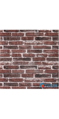 Decorative 3D panel self-adhesive brick red Ekaterinoslavsky 700x770x5mm (043) SW-00000031