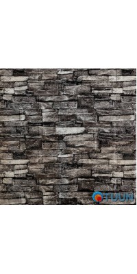Self-adhesive decorative 3D panel under a brick gray sandstone 700x770x5mm (059) SW-00000178