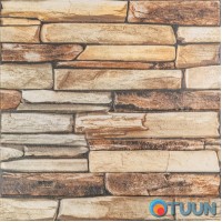 Панель стеновая 3D 700*700*4mm коричневый сланец (D) SW-00002002