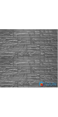 Self-adhesive 3D panel cultural stone silver 700x770x5mm (156) SW-00000751