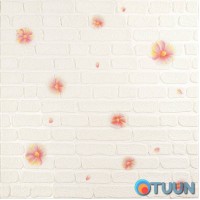 Панель стеновая 3D 700х700х4мм розовые цветы (D) SW-00001978