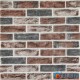 Self-adhesive 3D brick clinker panel orange 700x700x4mm (414) SW-00000769