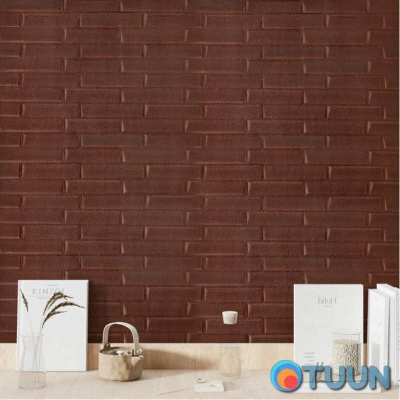 3D panel self-adhesive masonry brown 700x770x5 mm (033) SW-00000239