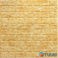 Decorative 3D panel self-adhesive brick DEEP Yellow 700x770x5mm (068) SW-00000168 Decorative 3D panel self-adhesive brick DEEP Yellow 700x770x5mm (068) SW-00000168