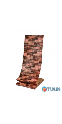 Self-adhesive 3D panel for brown brick Ekaterinoslav 19600x700x3mm SW-00001469