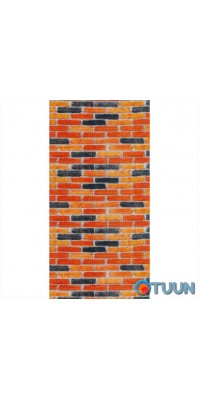 Self-adhesive 3D panel for beige-brown brick Ekaterinoslav 3080x700x3mm SW-00002571-