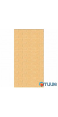 Self-adhesive 3D panel under beige brick in a roll 3080x700x3mm (R009-3) SW-00001394