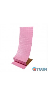 Self-adhesive 3D panel with pink brick look 19600x700x3mm SW-00001471