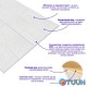 Self-adhesive 3D panel figures in a roll of 19.6 meters (R114-3-20) SW-00000872