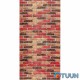 Self-adhesive 3D panel for beige-brown brick Ekaterinoslav 3080x700x3mm SW-00001764