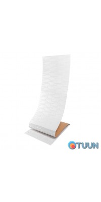 Self-adhesive 3D panel white masonry 19600x700x5mm SW-00001335