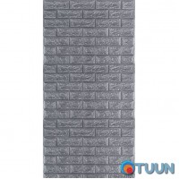 Self-adhesive 3D panel for silver brick in a roll 3080x700x3mm (R017-3) SW-00001445