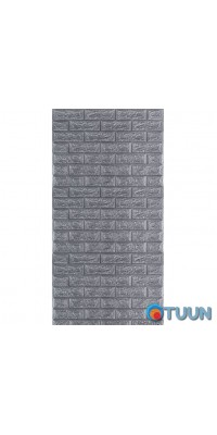 Self-adhesive 3D panel for silver brick in a roll 3080x700x3mm (R017-3) SW-00001445