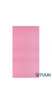 Self-adhesive 3D panel under pink brick 3080x700x3mm SW-00001757