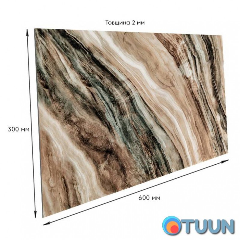 Self-adhesive wall PET tile 600*300*2mm (D) SW-00002309