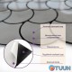 Self-adhesive PET mosaic 30*30CM*4MM (D) SW-00001667