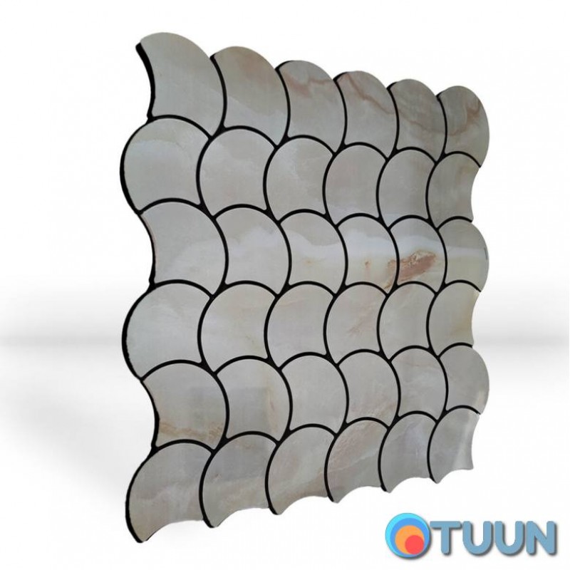 Self-adhesive PET mosaic 30*30CM*4MM (D) SW-00001667