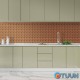Self-adhesive PET mosaic 30*30CM*4MM (D) SW-00001640