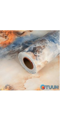 Self-adhesive wall PET tile in roll 600*3000*2mm (D) SW-00002426