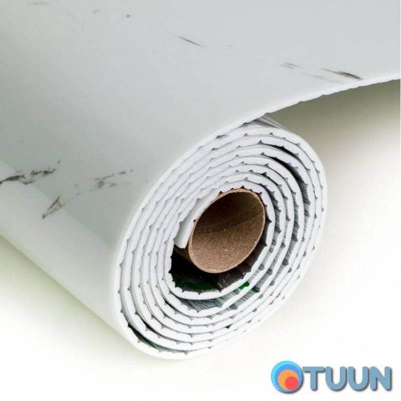 Self-adhesive wall PET tile in roll 600*3000*2mm SW-00001698