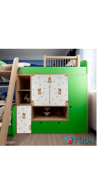 Self-adhesive film for children, Teddy bear 0.45x10m SW-00000818