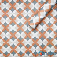 Самоклеюча плівка оранжеві квіти 0,45х10м SW-00001220