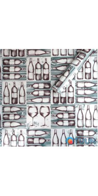 Self-adhesive film on paper base wine 0.45x10m SW-00000798