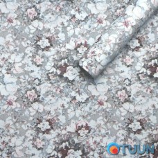 Self-adhesive film gray roses 0.45x10m SW-00001231