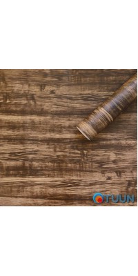 Self-adhesive film dark brown wood 0.45x10m SW-00001243