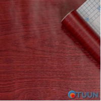 Самоклеющаяся пленка красное дерево 0,45х10м SW-00000765