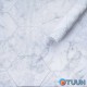 Self-adhesive film gray marble silver honeycomb 0.45x10m SW-00001213