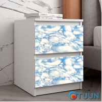 Самоклеющаяся пленка голубой мрамор 0,45х10м SW-00000815