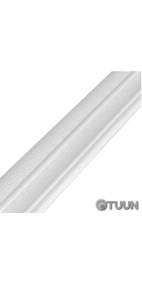 PP self-adhesive skirting board white 2300*70*4mm (D) SW-00001829