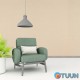 Flexible self-adhesive skirting board silver tree SW-00000756