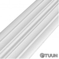 Плинтус РР самоклеющийся белый 2300*140*4мм (D) SW-00001808