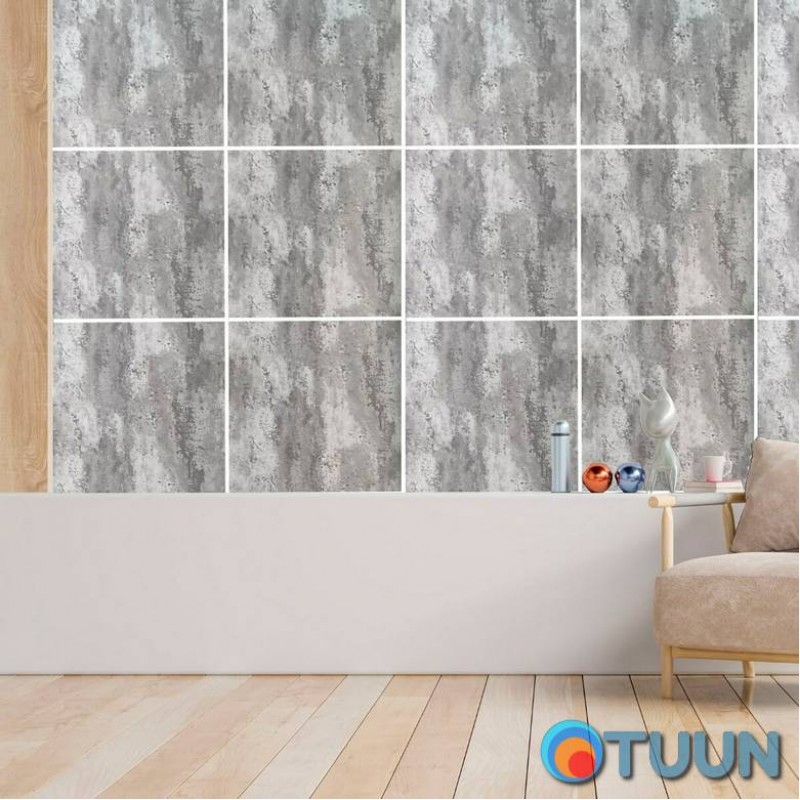 Decorative PVC plate platinum marble 1.22x2.44mx3mm SW-00001411