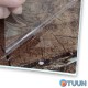 Decorative PVC slab brown marble 600*600*3mm (S) SW-00001622