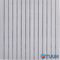 Покрытие виниловое самоклеющееся 3D рейки кедр серебряный 600*600*2,8мм (D) SW-00002198