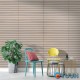 Vinyl self-adhesive coating 3D slats ash cream 600*600*2.8mm (D) SW-00002199