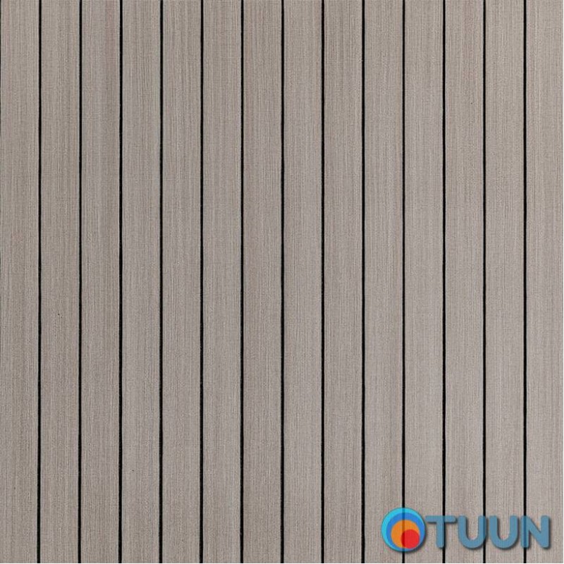 Vinyl self-adhesive coating 3D slats oak mocha 600*600*2.8mm (D) SW-00002201