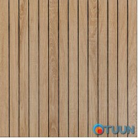 Покриття вінілове самоклеюче 3D рейки світлий мигдаль 600*600*2,8мм (D) SW-00002204