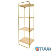 Полка настенная с 4 полками 485*135*120мм (D) SW-00001639