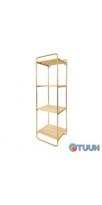 Wall shelf with 4 shelves 485*135*120mm (D) SW-00001639